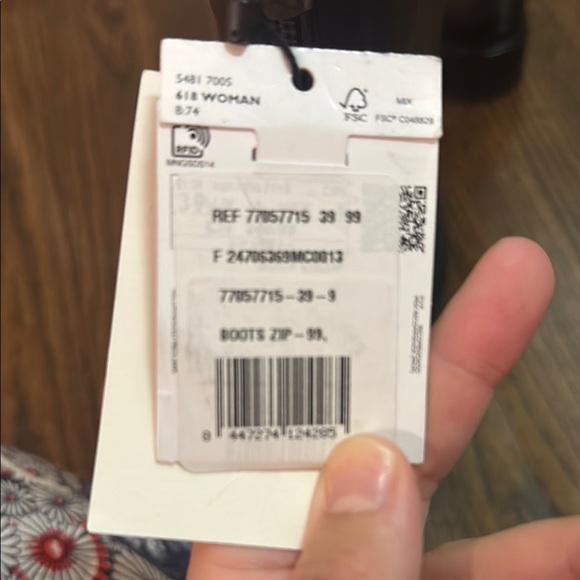 Black Knee-High Boots - Picture 4 of 4